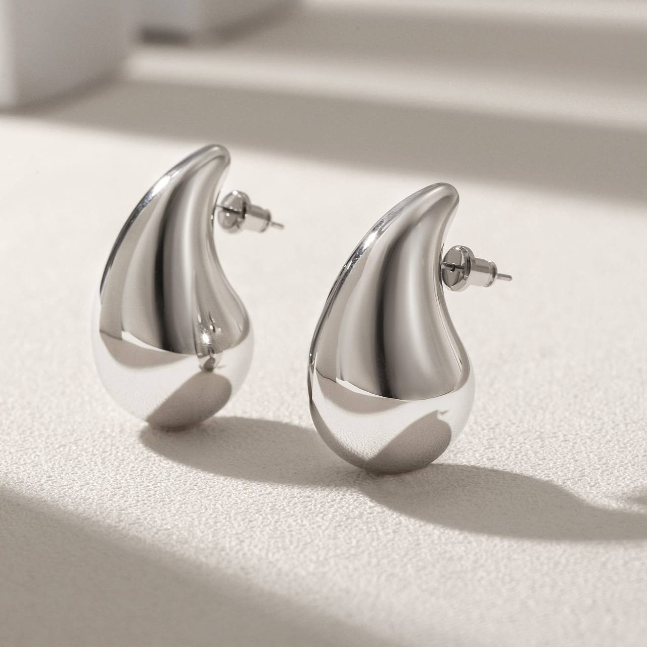 Stainless steel drop Earrings