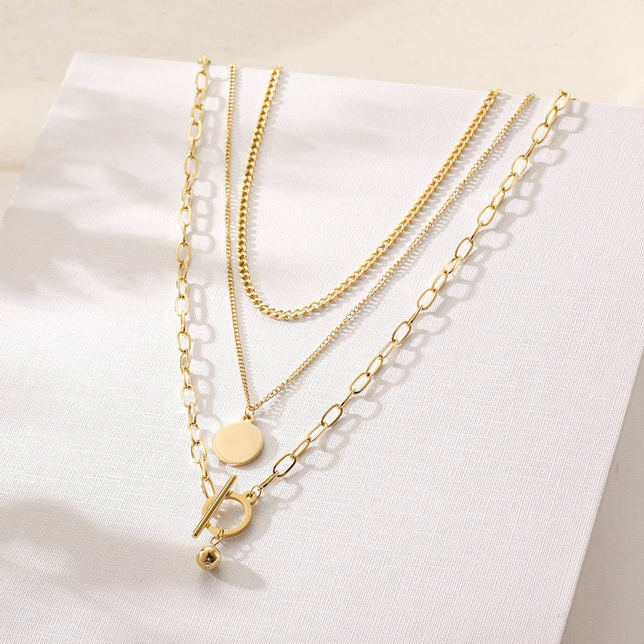 Multilayer Stainless steel necklace