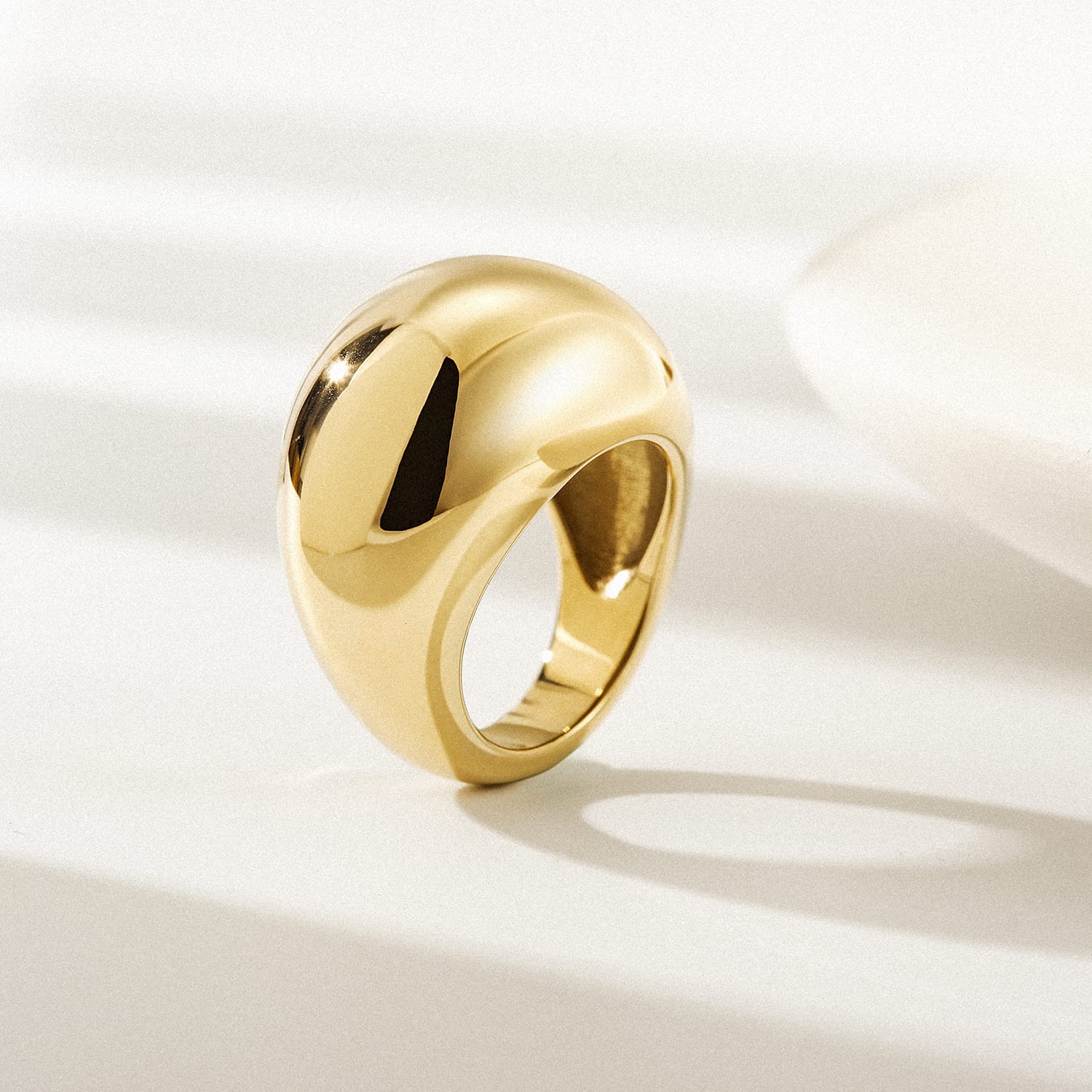 Gold Filled Bubble Circle Ring
