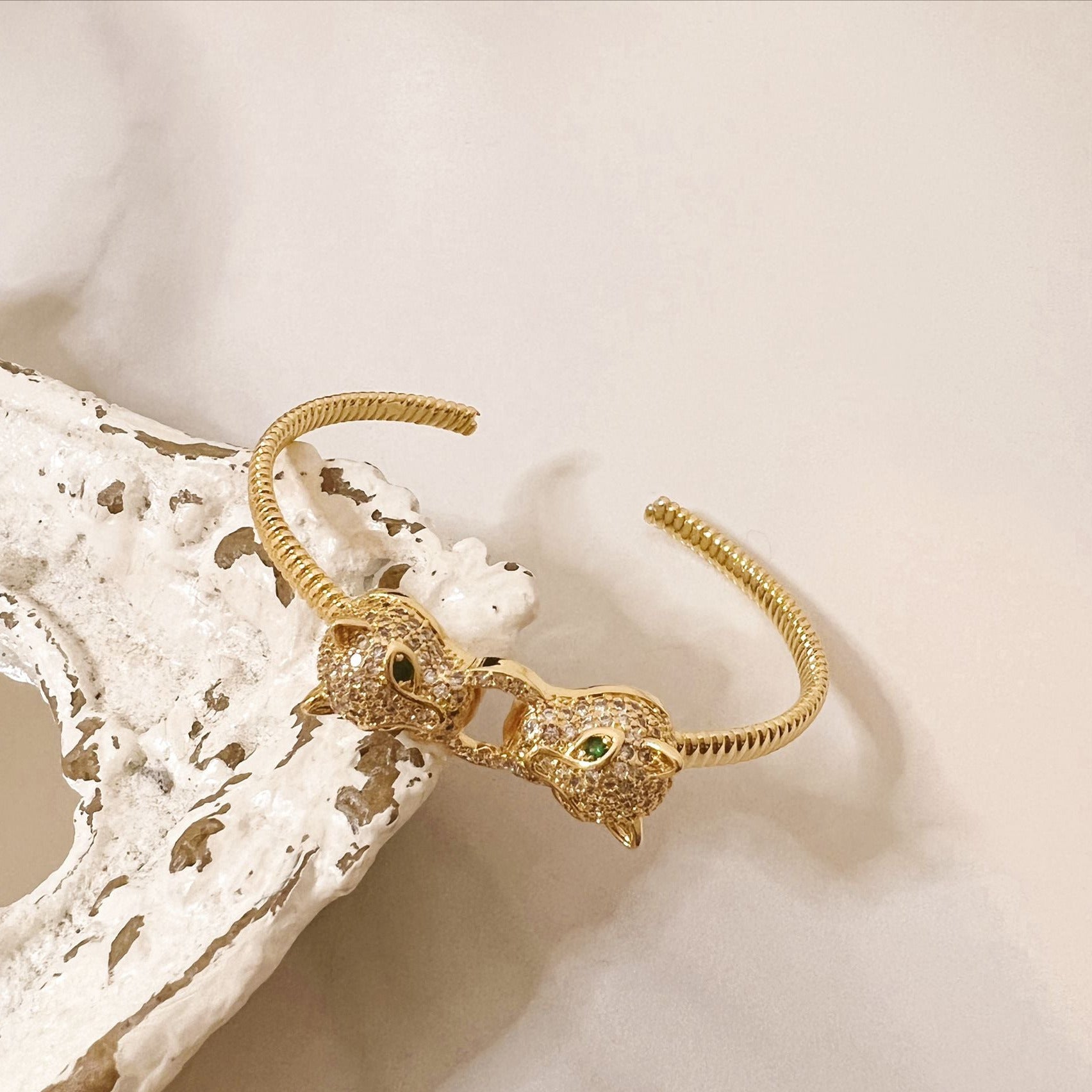 Gold Filled Panther Bracelet