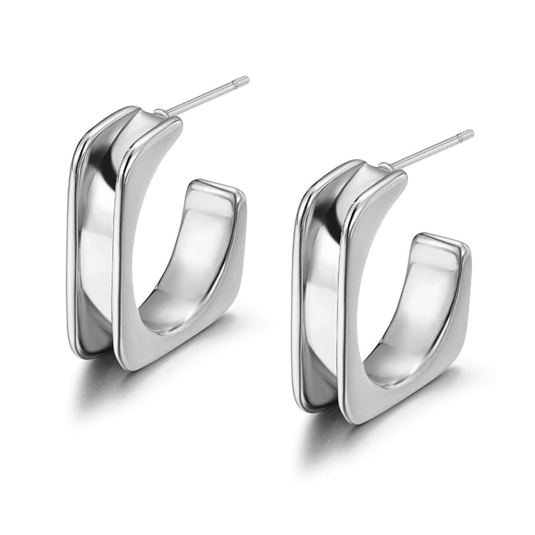 Stainless Steel Square Hoops